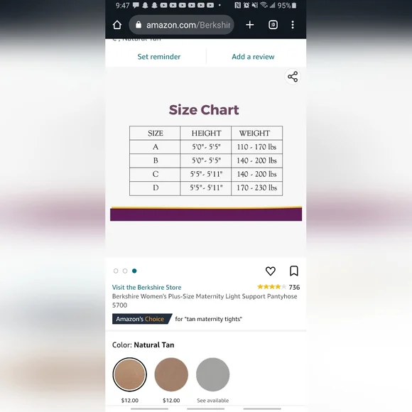 Maternity pantyhose - Picture 4 of 4